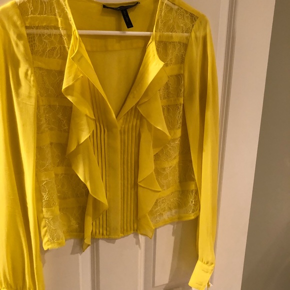 BCBGMaxAzria Tops - BCBG Max Azria lace blouse